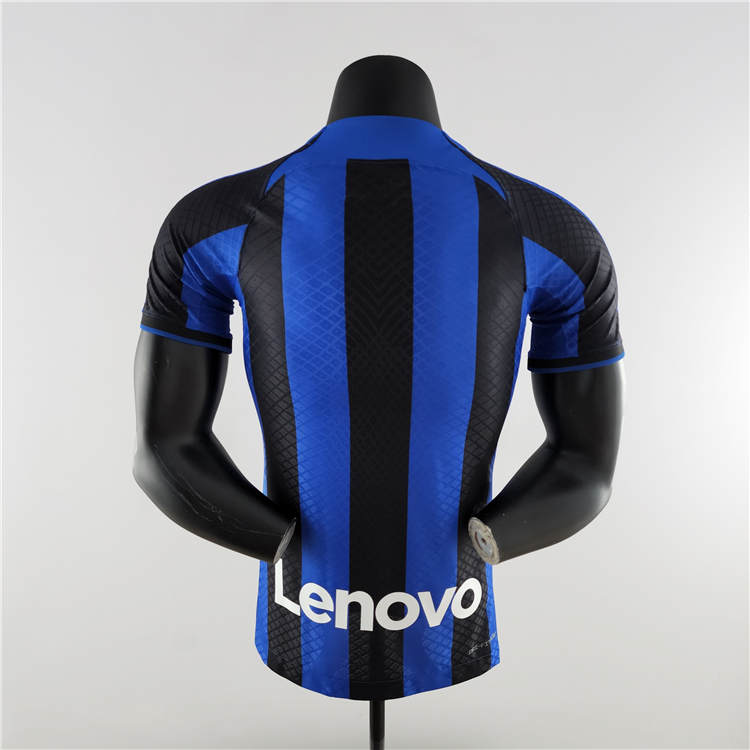 22/23 Inter Milan Home Blue Soccer Jersey Football Shirt (Player Version) - Click Image to Close